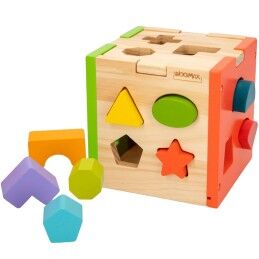 Woomax|Puzzle Infantil de Madeira Woomax 15 x 15 x 15 cm (6 Unidades)