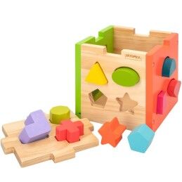 Woomax|Puzzle Infantil de Madeira Woomax 15 x 15 x 15 cm (6 Unidades)