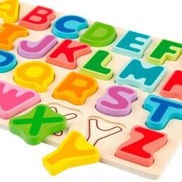 Woomax|Puzzle Infantil de Madeira Woomax + 2 Anos 27 Peças (12 Unidades)