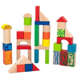 Woomax|Jogo de Construção Woomax 50 Peças (6 Unidades)