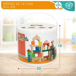 Woomax|Jogo de Construção Woomax 50 Peças (6 Unidades)