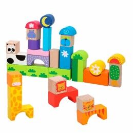 Woomax|Jogo de Construção Woomax animais 32 Peças (6 Unidades)