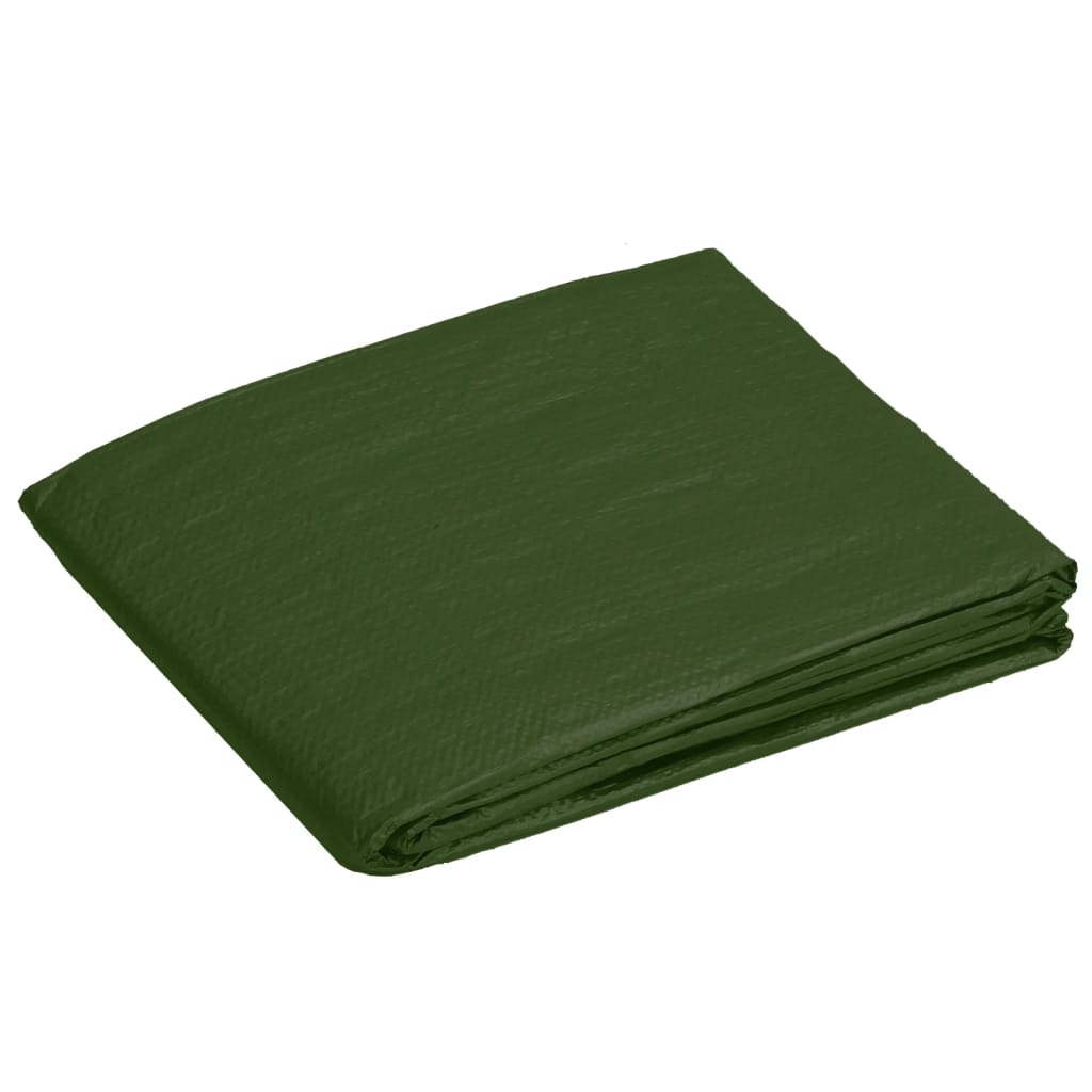 vidaXL Lona 90 g/m² 3x4 m PEAD verde