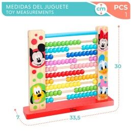 Disney|Ábaco de Madeira Disney + 12 Meses (6 Unidades)