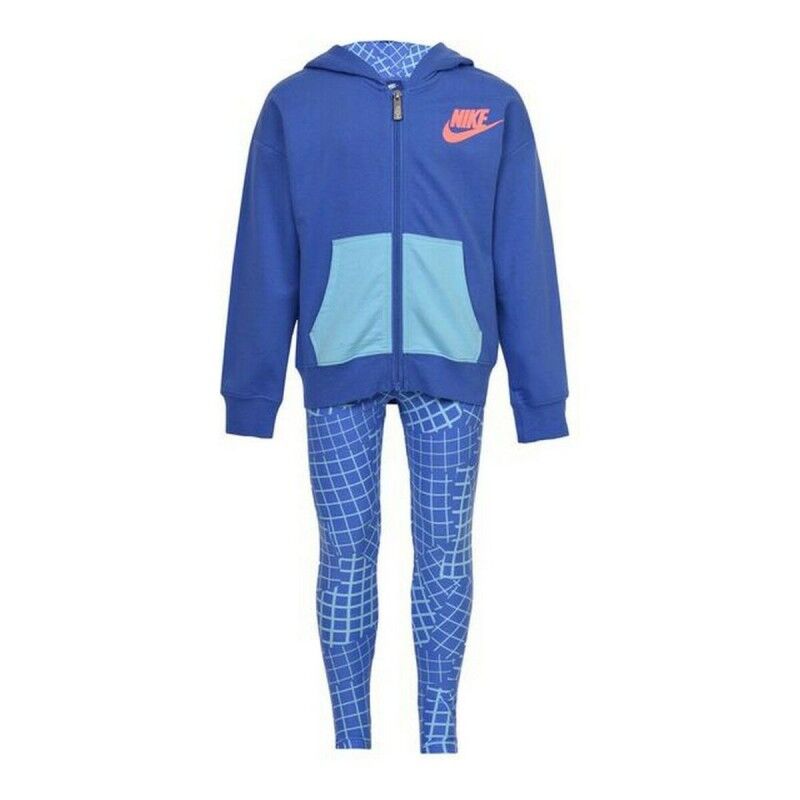 Nike|Fato de Treino Infantil 923-B9A Nike Azul Nike|Fato de Treino Infantil 923-B9A Nike Azul