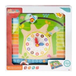 Colorbaby|Jogo Educativo Colorbaby Calendário 30 x 30 x 3 cm (6 Unidades)