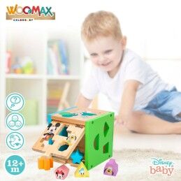 Disney|Puzzle Infantil de Madeira Disney 14 Partes 15 x 15 x 15 cm (6 Unidades)