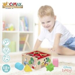 Disney|Puzzle Infantil de Madeira Disney 5 Peças 13,5 x 7,5 x 13 cm (6 Unidades)