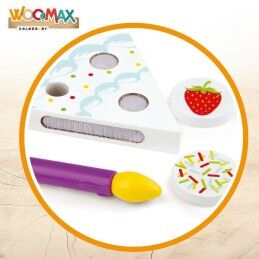 Woomax|Jogo de madeira Woomax Tarta 26 Peças (6 Unidades)