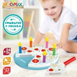 Woomax|Jogo de madeira Woomax Tarta 26 Peças (6 Unidades)