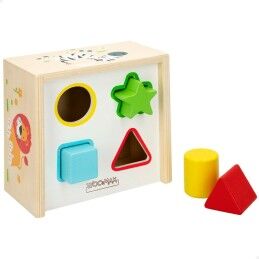 Woomax|Puzzle Infantil de Madeira Woomax Formas 13,5 x 7,5 x 13 cm (6 Unidades)