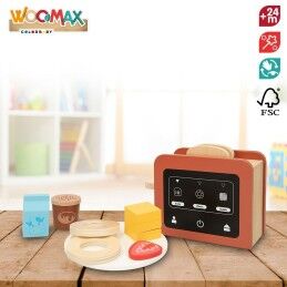 Woomax|Tostadeira de brincar Woomax 10 Peças 18,5 x 12,5 x 7,5 cm (4 Unidades)