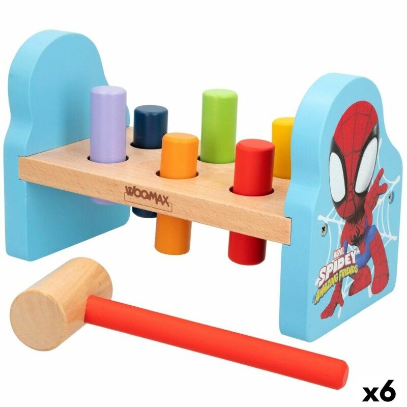 Spidey|Jogo de habilidade Spidey 8 Peças 21,5 x 14 x 10,5 cm (6 Unidades) Spidey|Jogo de habilidade Spidey 8 Peças 21,5 x 14 x 10,5 cm (6 Unidades)