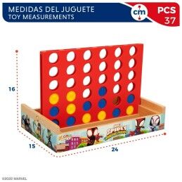 Spidey|4 em Linha Spidey 24 x 16 x 15 cm (6 Unidades)