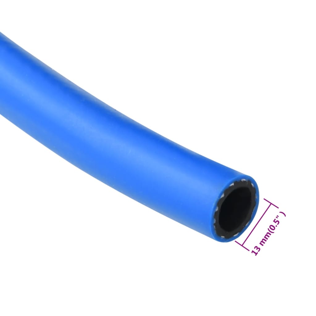 vidaXL Mangueira de ar 0,7" 2 m PVC azul