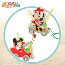 Disney|Brinquedo de arraste Disney Madeira (6 Unidades)