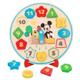 Disney|Jogo Educativo Disney Relógio (6 Unidades)