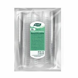 Algon|Conjunto de copos reutilizáveis Algon Cava 50 Peças 150 ml (6 Unidades)