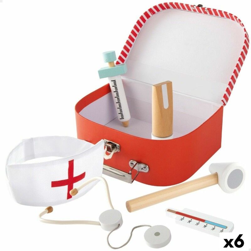 Woomax|Mala Médica de Brincar com Acessórios Woomax (6 Unidades) Woomax|Mala Médica de Brincar com Acessórios Woomax (6 Unidades)