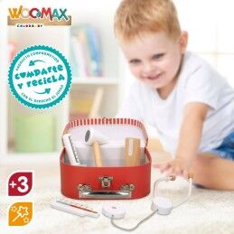Woomax|Mala Médica de Brincar com Acessórios Woomax (6 Unidades)