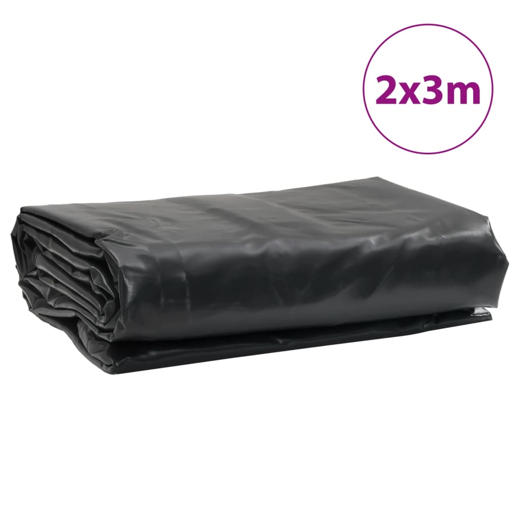 vidaXL Lona 2x3 m 650 g/m² antracite