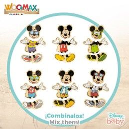 Disney|Puzzle Infantil de Madeira Disney + 2 Anos (12 Unidades)