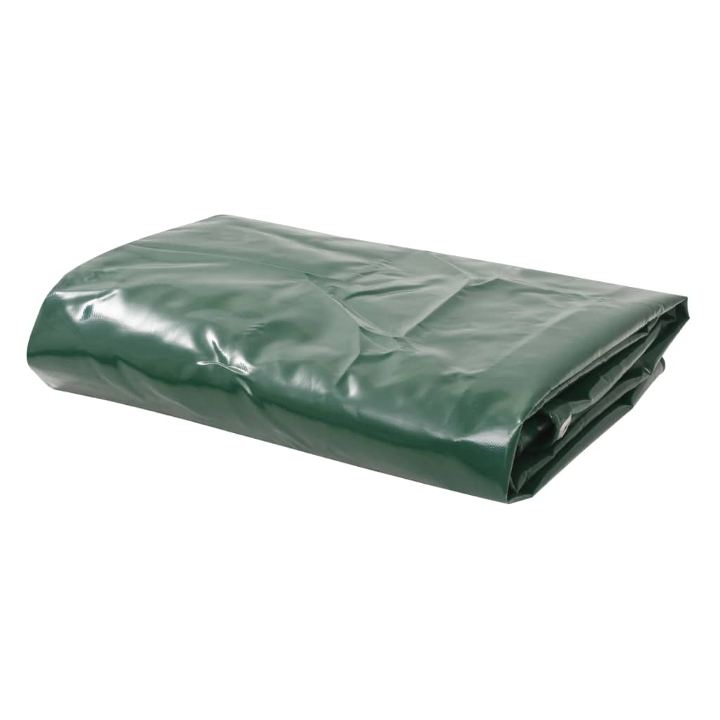 vidaXL Lona 650 g/m² 3x5 m verde