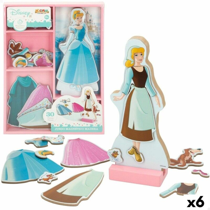 Disney|Jogo de madeira Disney Cinderela