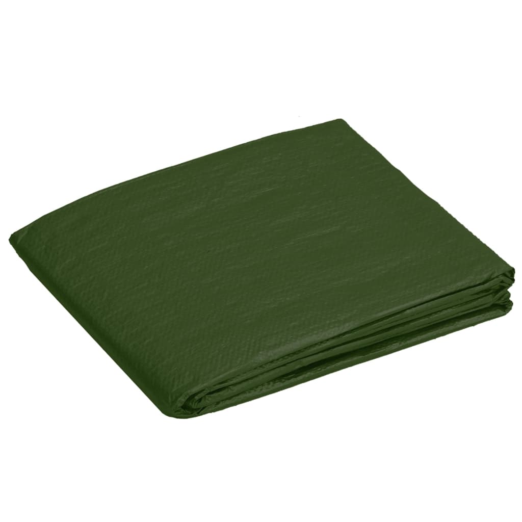 vidaXL Lona 90 g/m² 2x3 m PEAD verde