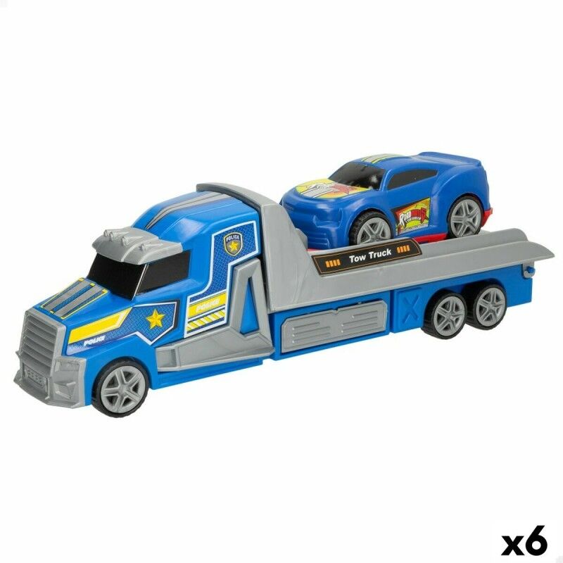 Colorbaby|Camião Portaveículos e Carros de Fricção Colorbaby 36 x 11 x 10 cm (6 Unidades) Colorbaby|Camião Portaveículos e Carros de Fricção Colorbaby 36 x 11 x 10 cm (6 Unidades)