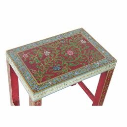 DKD Home Decor|Mesa de apoio DKD Home Decor 8424001853243 Natural Multicolor Acrílico Madeira de mangueira 45 x 30 x 45 cm