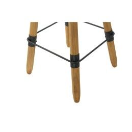 DKD Home Decor|Mesa de apoio DKD Home Decor 8424001831456 60 x 60 x 105 cm Natural Preto Metal Madeira