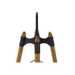 DKD Home Decor|Mesa de apoio DKD Home Decor 8424001831456 60 x 60 x 105 cm Natural Preto Metal Madeira
