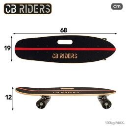 Colorbaby|Skate Colorbaby CB Riders (2 Unidades)
