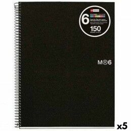Oxford|Caderno Oxford European Book Multicolor A4 5 Peças 120 Folhas
