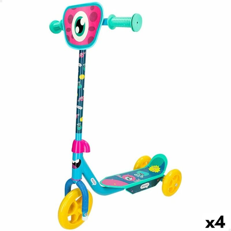 Colorbaby|Trotinete Colorbaby Monstro (4 Unidades)