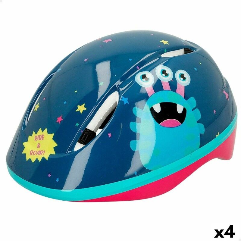 Colorbaby|Capacete Infantil Colorbaby Monstro (4 Unidades) Colorbaby|Capacete Infantil Colorbaby Monstro (4 Unidades)