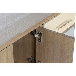 DKD Home Decor|Móvel de TV DKD Home Decor Cinzento Creme Metal Madeira de paulónia (90 x 34 x 66.5 cm)