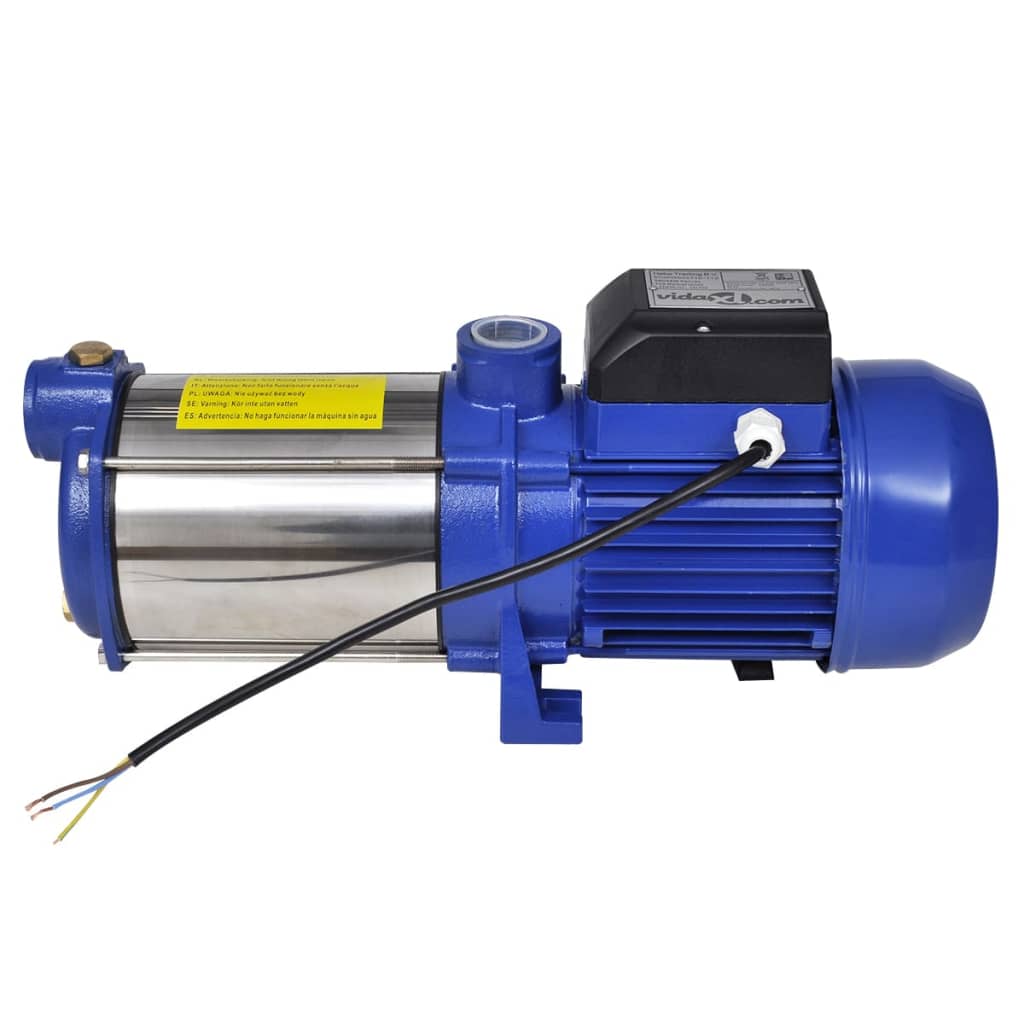 vidaXL Bomba a jato 1300 W 5100 L/h azul