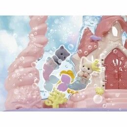 Sylvanian Families|Conjunto de brinquedos Sylvanian Families Babie Mermaid Castle Plástico