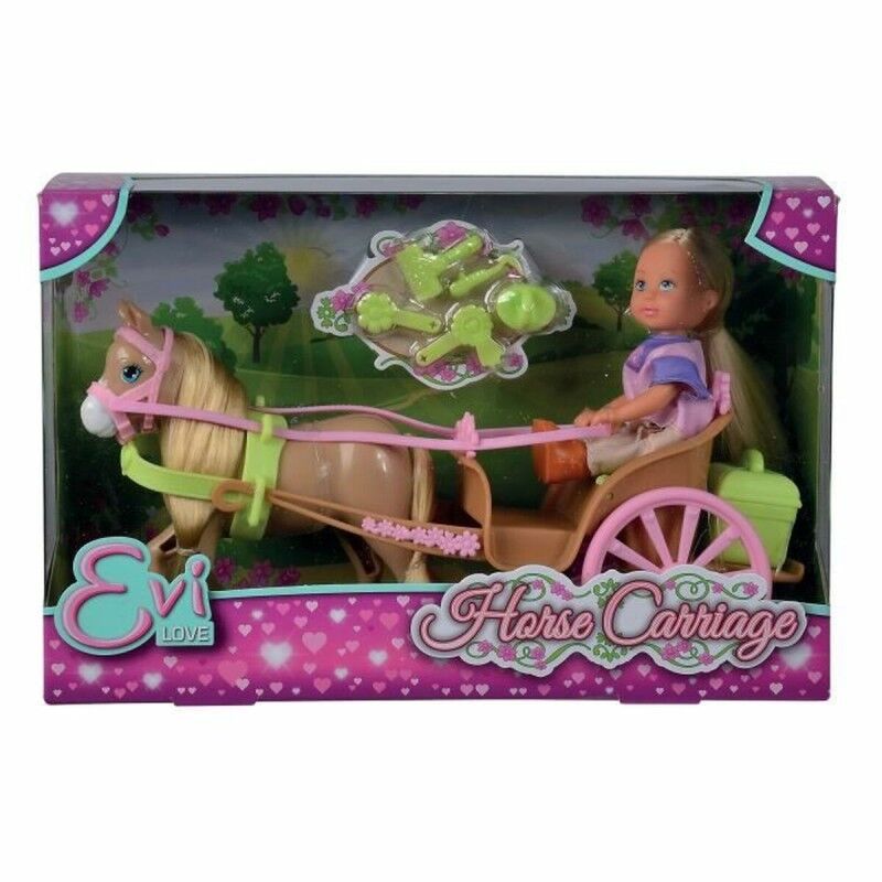 Simba|Boneca bebé Simba Evi Love Horse Carriage