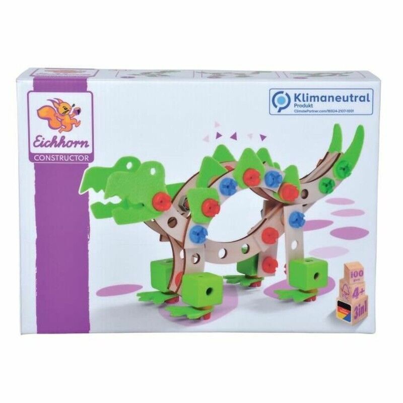 Eichhorn|Jogo de Construção Eichhorn Multicolor 100 Peças Eichhorn|Jogo de Construção Eichhorn Multicolor 100 Peças