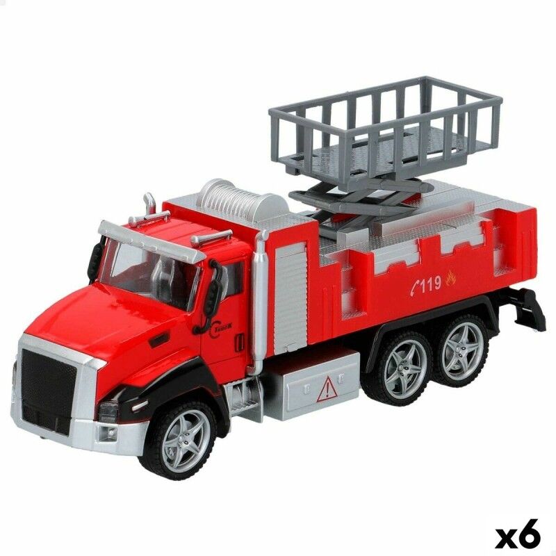 Speed & Go|Camião de Bombeiros Speed & Go 21 x 9,5 x 5,5 cm (6 Unidades) Speed & Go|Camião de Bombeiros Speed & Go 21 x 9,5 x 5,5 cm (6 Unidades)