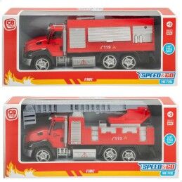 Speed & Go|Camião de Bombeiros Speed & Go 21 x 9,5 x 5,5 cm (6 Unidades)