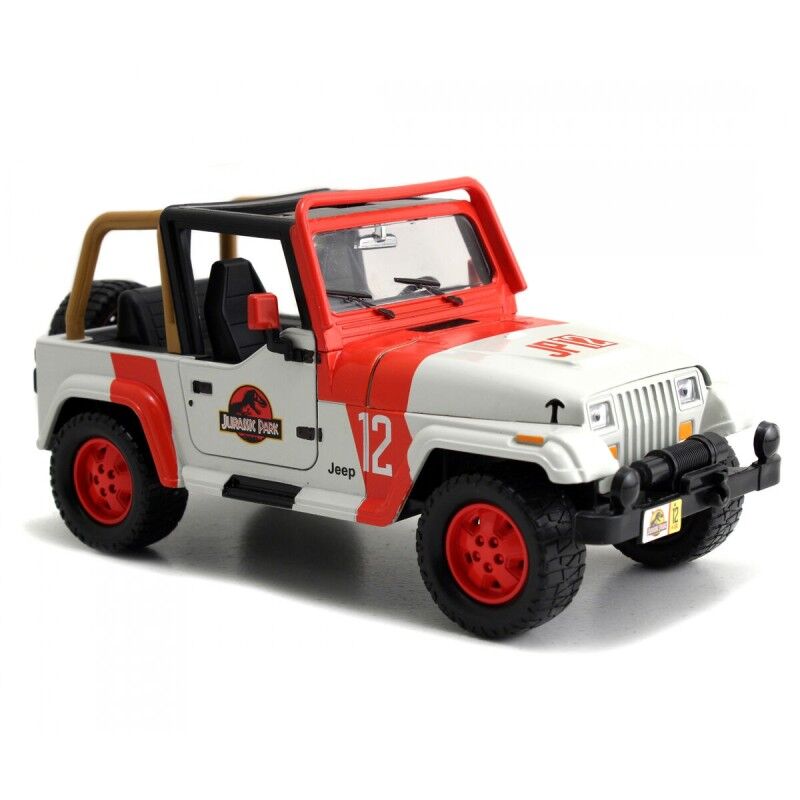 Jurassic Park|Carro Jurassic Park Jeep Wrangler 19 cm Jurassic Park|Carro Jurassic Park Jeep Wrangler 19 cm