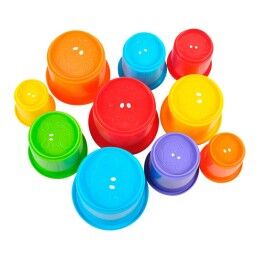 PlayGo|Jogo de Habilidade para Bebé PlayGo 10 Peças 7 x 27 x 7 cm (6 Unidades)