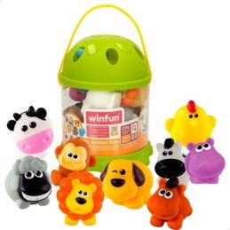 Winfun|Conjunto Animais de Quinta Winfun Plástico 10 Peças 6 x 5,5 x 5 cm (6 Unidades)