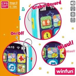 Winfun|Telefone de brincar Winfun 7,5 x 14 x 2 cm (6 Unidades)