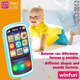 Winfun|Telefone de brincar Winfun 7,5 x 14 x 2 cm (6 Unidades)