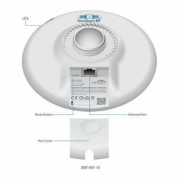 Ponto de Acesso UBIQUITI NBE-M5-16 AIRMAX 5 GHz 16 dBi Branco